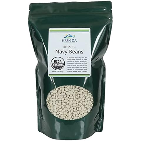 Hunza Organic Navy Beans (2 lbs) Cover