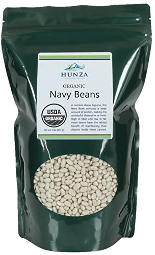 Hunza Organic Navy Beans 2 lbs
