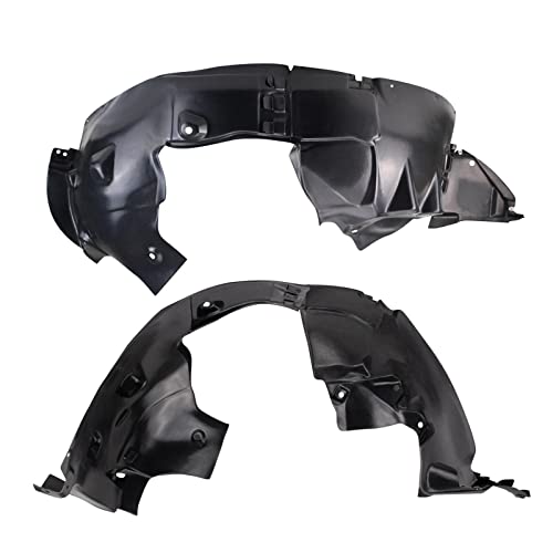 Image of TRQ Inner Fender Liner Set Compatible with 2015-2016 Chevrolet Sonic GM1248255 GM1249241