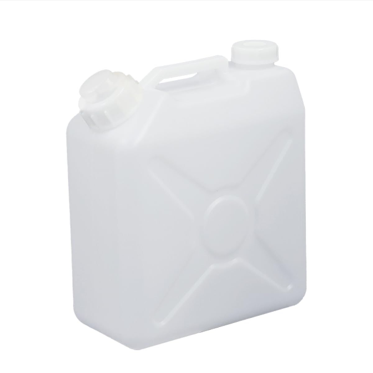 台和 水タンク 水缶 5L ノズル付き 半透明 日本製 防災 軽量 開閉しやすい ウォータータンク ポリタンク アウトドア