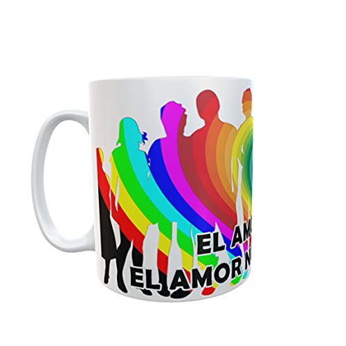 Siempre en tu mano Taza Regalo Orgullo LGTB. El amor es libre El amor no tiene genero.