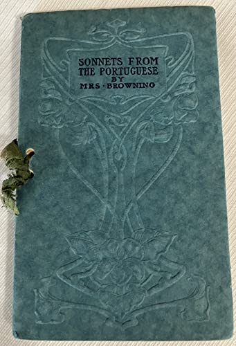 Sonnets From the Portuguese [French] B000VE6FA4 Book Cover