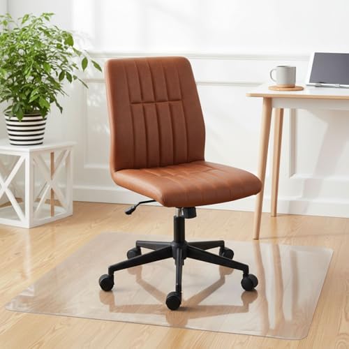Alfombrilla Transparente para Silla De Oficina, Alfombrilla Protectora para Suelos De Vinilo，Protector Silla De Oficina, Impermeable, 50cm 80cm 150cm, Suelo Dura, Antideslizante(40cmx40cm)