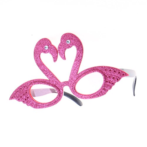 Tuantuan 3 Pcs Funny Party Glasses Pineapple Flamingo Shape Party Glasses Hawaiian Tropical Sunglasses For Summer Fancy Dress #TOP3