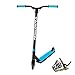 Swagtron ST047 Elite Pro Stunt Scooter - Advanced Competition-Ready Freestyle Trick Scooter | ABEC-9 Chrome Bearings, Aluminum-Core 110mm Wheels - Ages: 15+, Max. Weight: 260 LB (Blue)