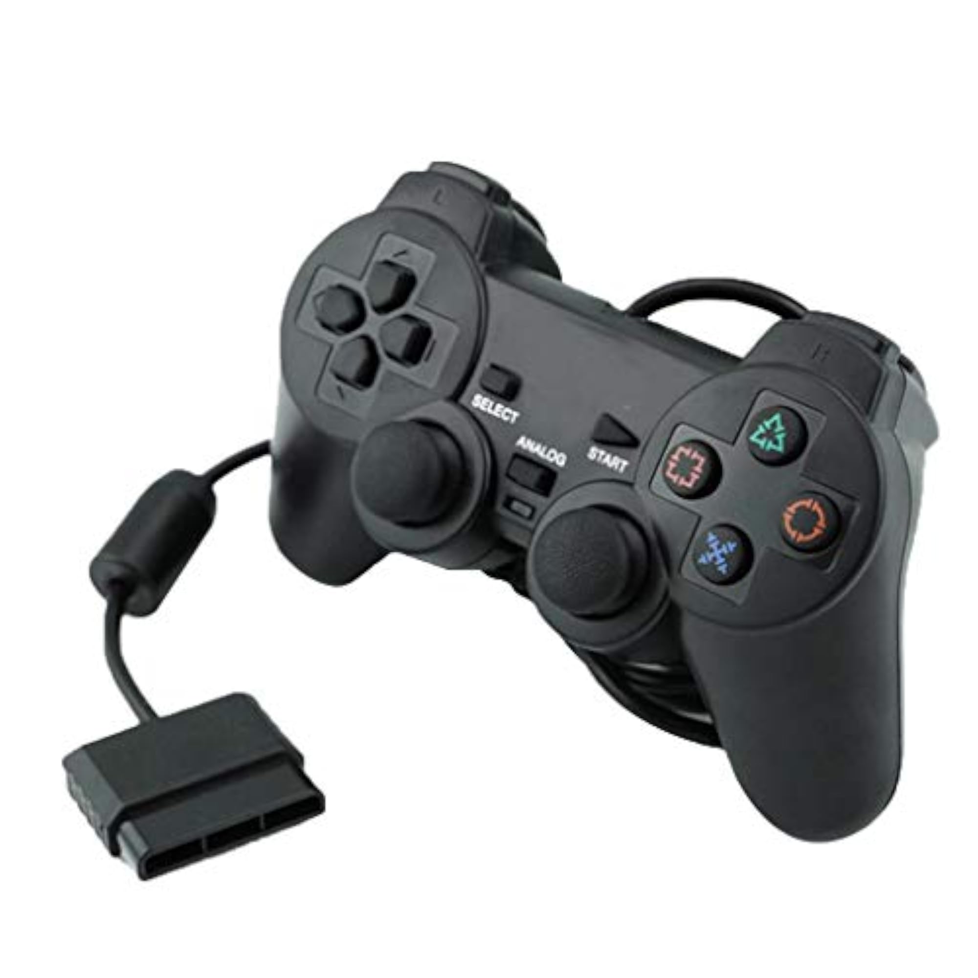 Wireless Gamepad Controller Twin Shock for PS2 Console