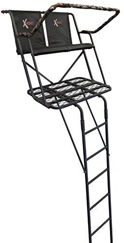 The Meridian 17' New! X-Stand Treestands Two-Man Ladder Hunting Tree Stand