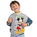 Disney Mickey Mouse Jacket For Kids, Mickey Mouse Boys Jacket, Cotton Bomber Jackets For Boys, Gray 8