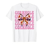 Womens Pink Coquette Bow Cornhole Player Gifts