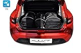 renault clio 2019 interior Farbe: Schwarz KJUST - CAR-Bags AUTOTASCHEN MASSTASCHEN ROLLENTASCHEN Renault CLIO, IV, 2012-