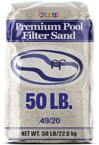 Premium Pure Silica Filter Sand, Natural Filtration Media, Bag Compatible With Standard Systems For Above Ground 50 Lb, Inground, Residential And Commercial Swimming Pools