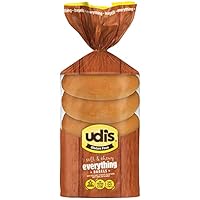 Algopix Similar Product 14 - Udis Gluten Free Everything Bagels