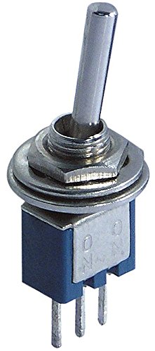 Micro McPower Rocker Switch 250 V/1 A 3 Pins 2 Positions: ON/A