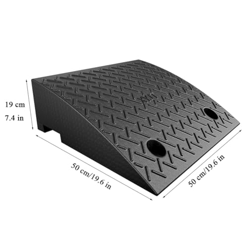 Rampas de borde 2 unidades 19.7x19.7x7.4 pulgadas miniatura 4