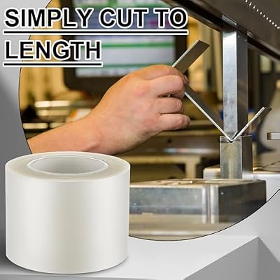 Press Brake Die Protection Film - Urethane Protective Film for Press Brake Dies, Metal Bending Die Guard Tape, Prevent Scratches on Stainless Steel & Aluminum(4 X .030 X 100')