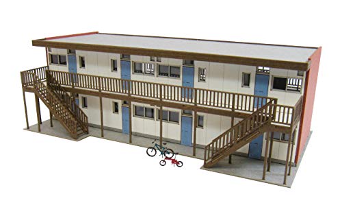 Diorama series apartment C Classics maqueta de papel japonesa escala 1/150
