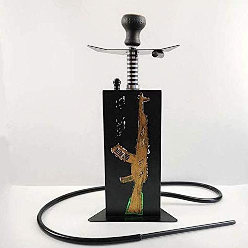 Angelay-Tian Shisha-Set Einrohr-Rohr-Shisha, High-End-Shisha Geeignet für Familien, ausländische Hotels, Bars, Clubs… – Bild 3