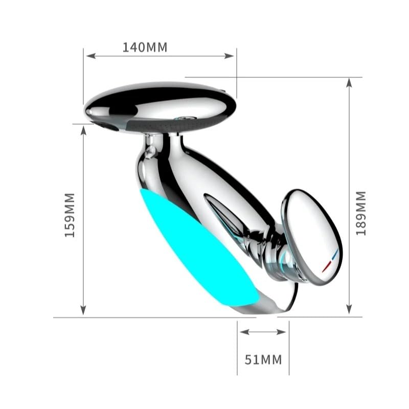 Mitigeur de salle de bain LED VELORE transformez votre routine avec 4 modes d'eau