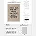 Turns Out These Are My Monkeys Motivational Canvas Wall Art Print Funny Quote Inspirational Art Poster Trendy Office Affirmation Wall Decor Minimalist Picture Painting Home Decor 8x12inch Unframed