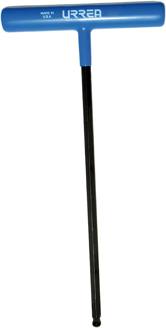 Urrea 46512LBGP Ball Hex Key T- Handle 9-Inch Long Wrench