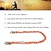 WELKFORDER 6-Foot Internal Shock Absorbing Safety Lanyard with Double Forging Snap Hook Connectors ANSI Z359.13-2013 Compliant Fall Protection Equipment (1 Pack)