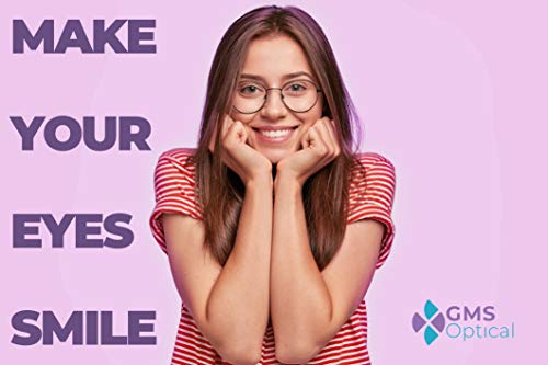 Gms Optical D-Shape Screw-In Silicone Nose Pads For Glasses, Sunglasses, And Eye-Wear - Eyeglass Repair – 13Mm (2 Pair) #TOP5