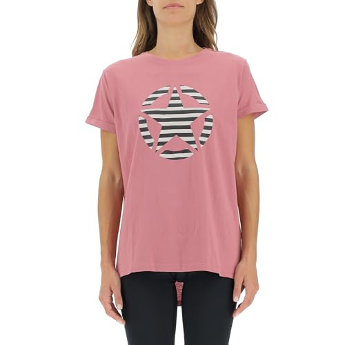 T-shirt oversize Jeep J Femme J22w imprimé étoiles vêtement ample été