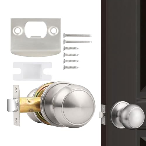 Generisch Juego de cerradura para puerta exterior, tiradores de puerta exterior, tecnología de seguridad para apartamento, casa, hotel, sala de estar