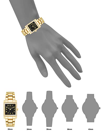 Anne Klein Women's Premium Crystal Accented Bracelet Watch #TOP3
