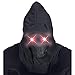 Produktbild Widmann 07808 Maske Unsichtbares Gesicht mit Kapuze und leuchtenden Augen, Schwarz, Einheitsgröße