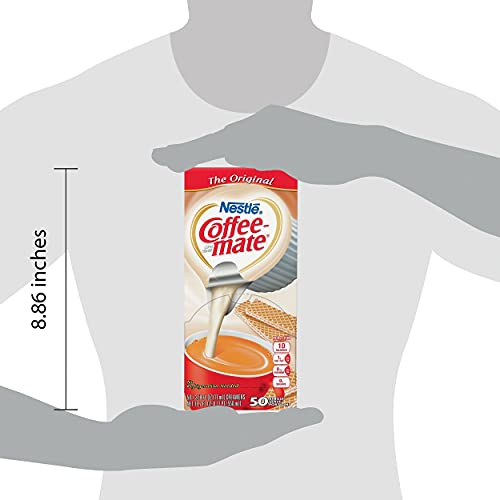 Coffee-Mate 35110Bx Original Creamer, 0.375Oz, 50/Box #TOP7