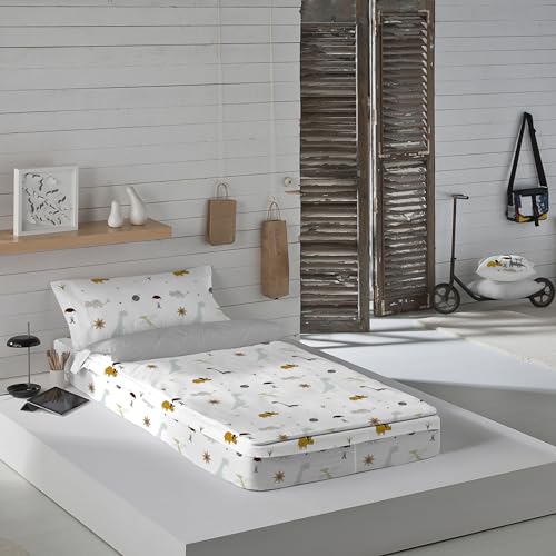 HACIENDO EL INDIO Saco nórdico con Relleno Dinos Cama 105