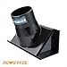 POWERTEC 70288 Router Table Dust Port – Dust Collection Hose 2-1/2 inch Connector for Router Table Fence