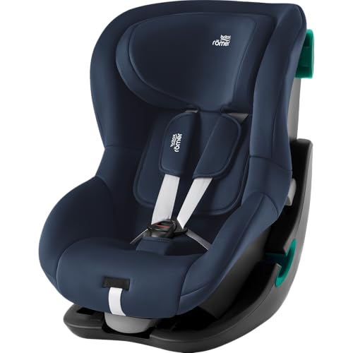 Britax Römer KING PRO Seggiolino, per neonati da 76 a 105 cm (i-Size) senza ISOFIX, 15 mesi 4 anni, Night Blue