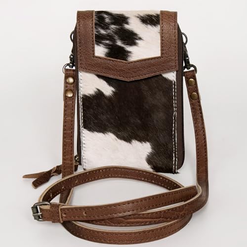 American Darling Cell Phone Holder Hair on Genuine Leather Western Women Bag Purse | Case4