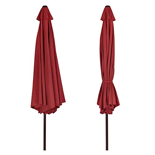 Patio Watcher 11 Ft Patio Umbrella Outdo Buy Online In Brunei At Desertcart