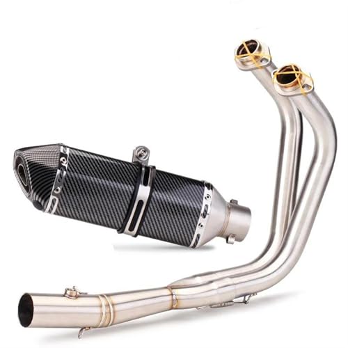 Tuyau avant d'échappement pour Kawasaki VN650 EN650 Finition Style C Premium