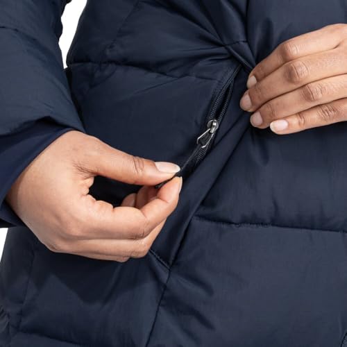 Schöffel Damen Ins Parka Style Boslix WMS Winterjacke, navy blazer, 40 – Ansicht 4