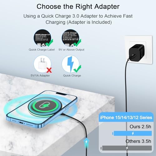 Wireless Charger Samsung Fast Charging Pad for Galaxy S26/S25 Ultra/S25 FE — view 7