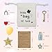 wavvter Lucky Little Bag with Encouragement Card Good Luck in Exams Congratulations Graduation Gift for Friends and Family(good luck pouch)