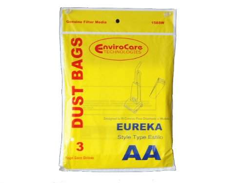 Sacs aspirateur Eureka AA x27 conçus pour un remplacement simple et rapide