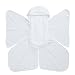 Award-Winning Snow Angel Cushioned Baby Bath Towel with Adjustable Hood and Padded Back Panel for Infant Safety