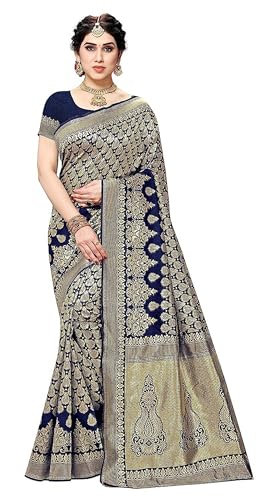 Sari Banarasi jacquard chic pour mariages et soirées traditionnelles