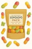 SÖPÖSÖPÖ Skandinavisches Naschpaket – Remix Happokielet Sauerstreifen – 150g Nordische Süßigkeitentüte – Spritzige & Fruchtige Vegane Gummibärchen – Bunter Party-Favorit SÖPÖSÖPÖ Pack