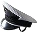 Poetic Walk Anime Esdese Esdeath Costume Halloween Uniform Army Hat Cap Cosplay Pro (Large, Black)