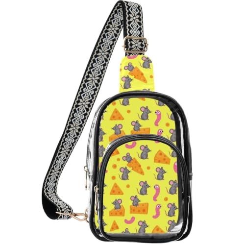 Bolsa transparente con cremallera de metal suave de linqin para uso diario