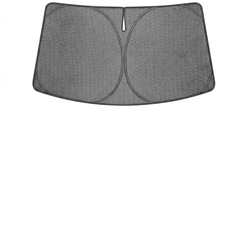 Image of Proadsy Windshield Sun Shade Custom Fit Lucid Air 2022-2026 Ice Crystal Black Front Window Sunshade UV and Heat Blocker Foldable Visor Keeps Car Cooler for Summer Parking and Daily Use