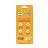 Scrub Daddy Scour Pads - Scour Daddy - Multi-Surface Scouring Pad, Absorbent, Durable, FlexTexture Sponge, Soft in Warm Water, Firm in Cold, Scratch Free, Odor Resistant, Easy to Clean 3ct (Pack of 2)