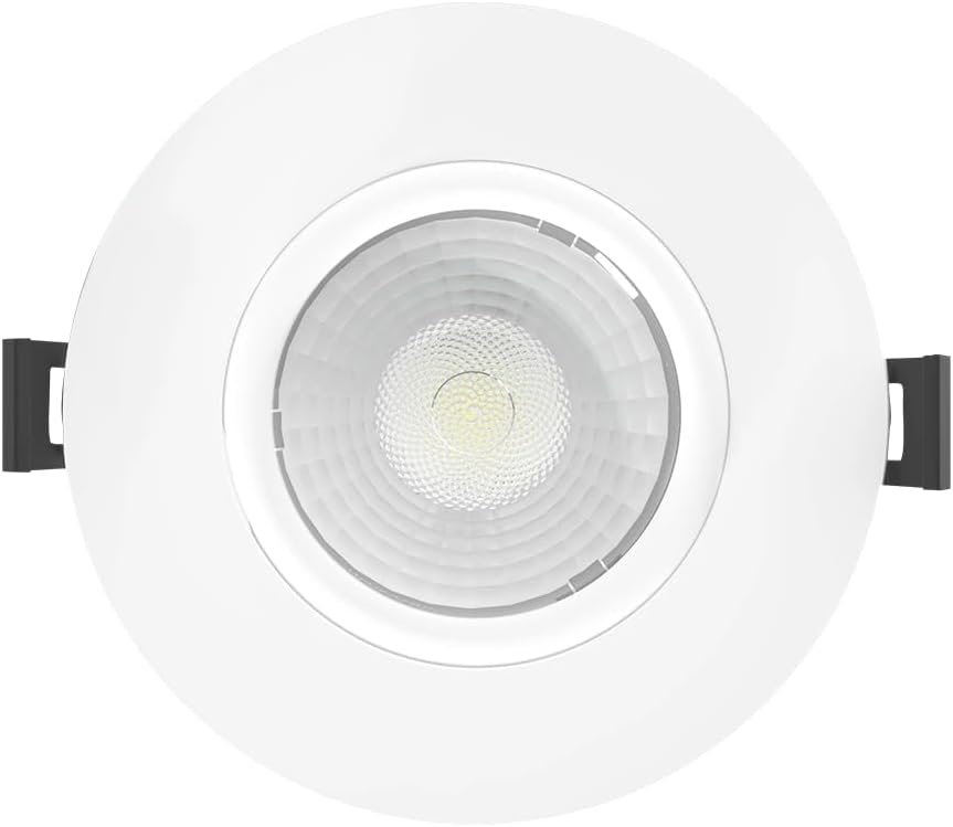 RAB Lighting - G2,3,4, GF4, GR2,3,4 Inch Gimbal LED Downlights - 30 Tilt & 360 Rotation - Ideal for Accent & Directional Lighting - Off-Board Drivers- Wet Location Rated - Dimmable & IC-Rated (G2)