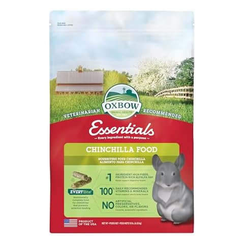 Oxbow Essentials Chinchilla Food - 10 lb. Cover